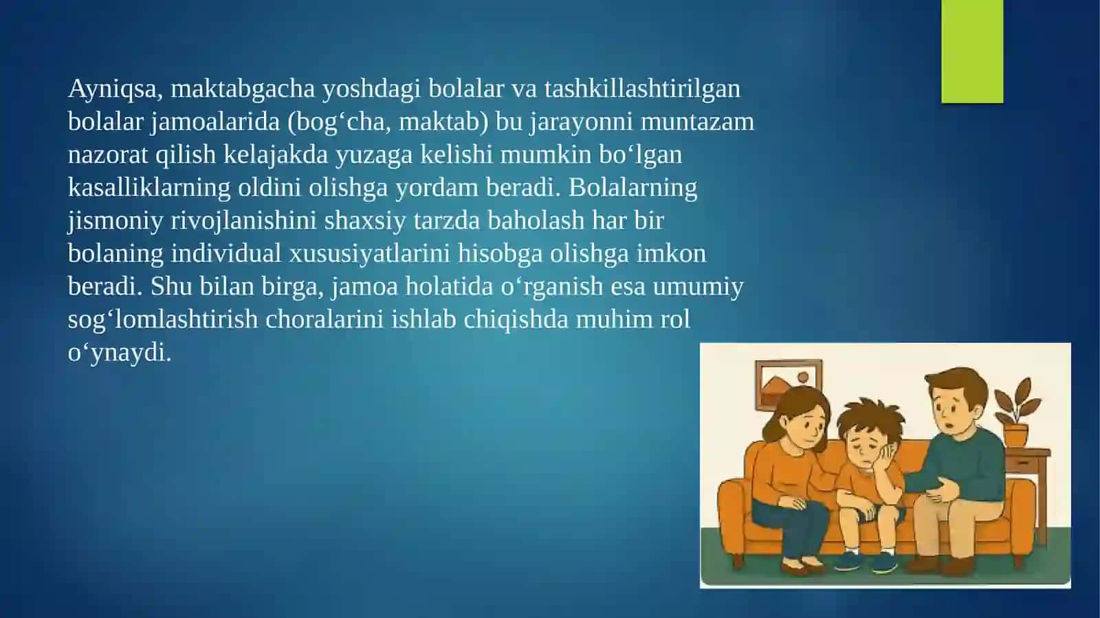 Bolalar va oʻsmirlarning jismoniy rivojlanishi 3