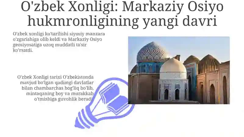 Qadimgi O'zbek Xonligi Tarixi 3