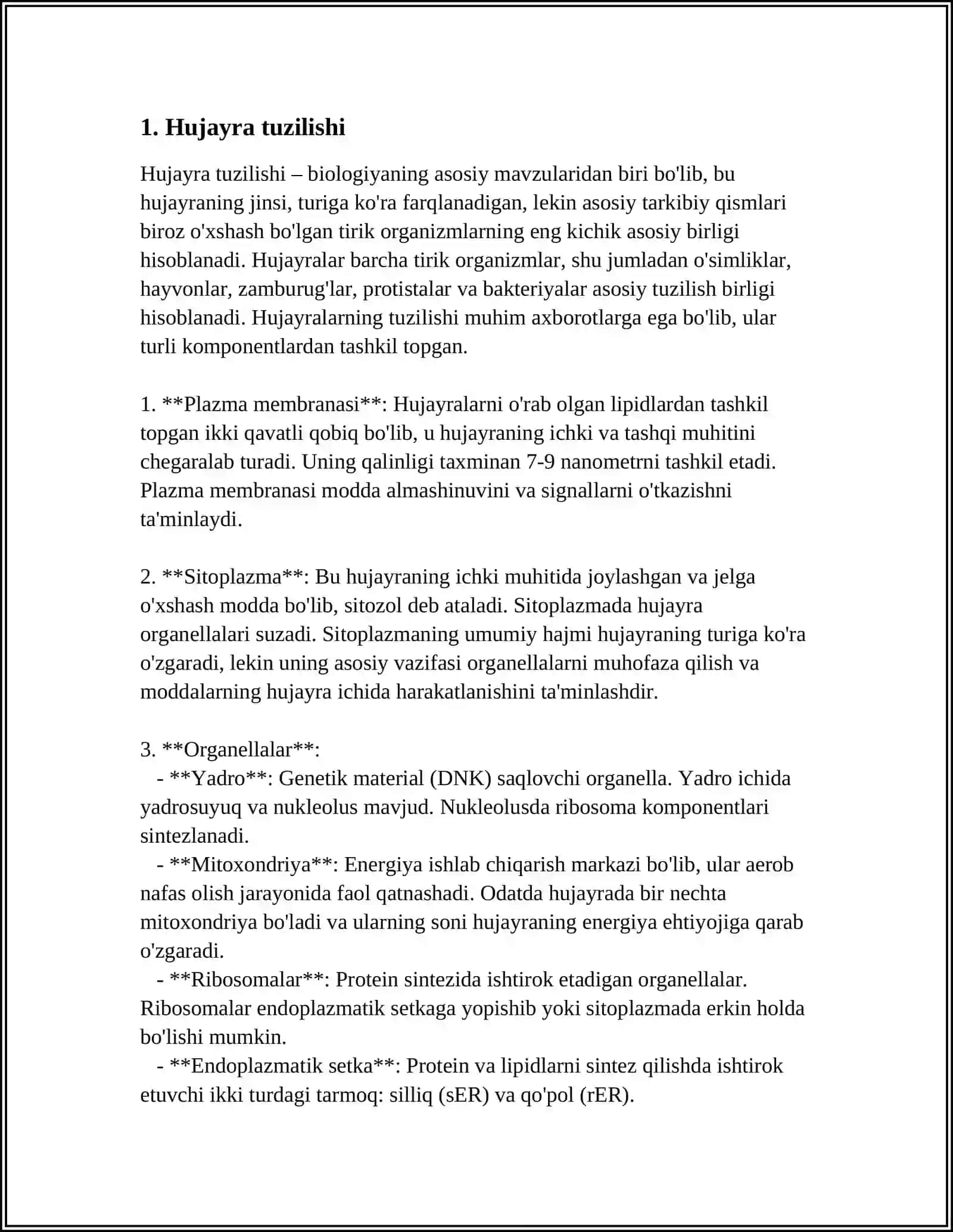 HUJAYRA BIOLOGIYASI 3