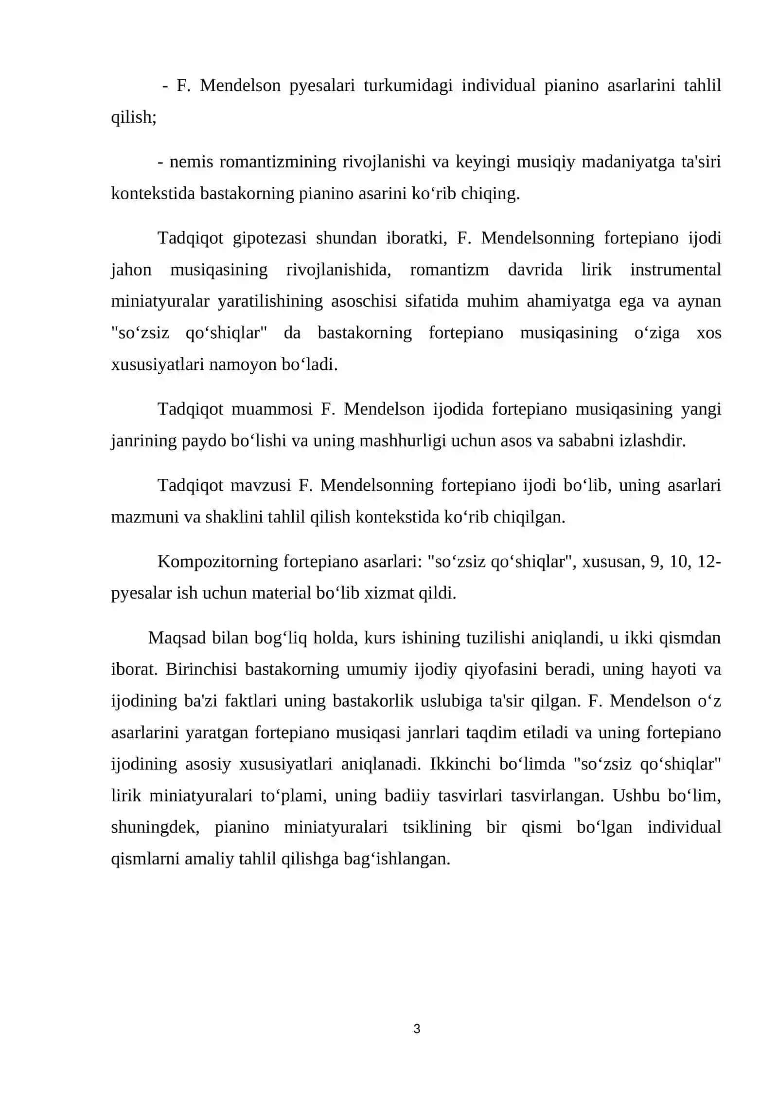 Feliks Mendelson-Bartoldining Hayot Ijodi 3