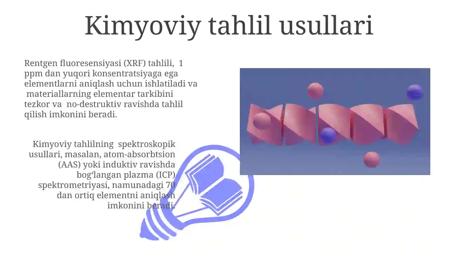 Kimyoviy tahlilning spektroskopik usullari 3