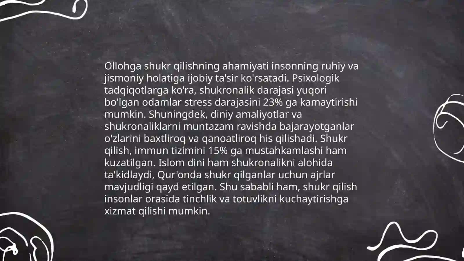 Sabir va Qanoat 3