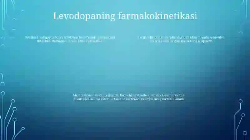 Levodopa Dori Vositasining Farmakologiyasi 3