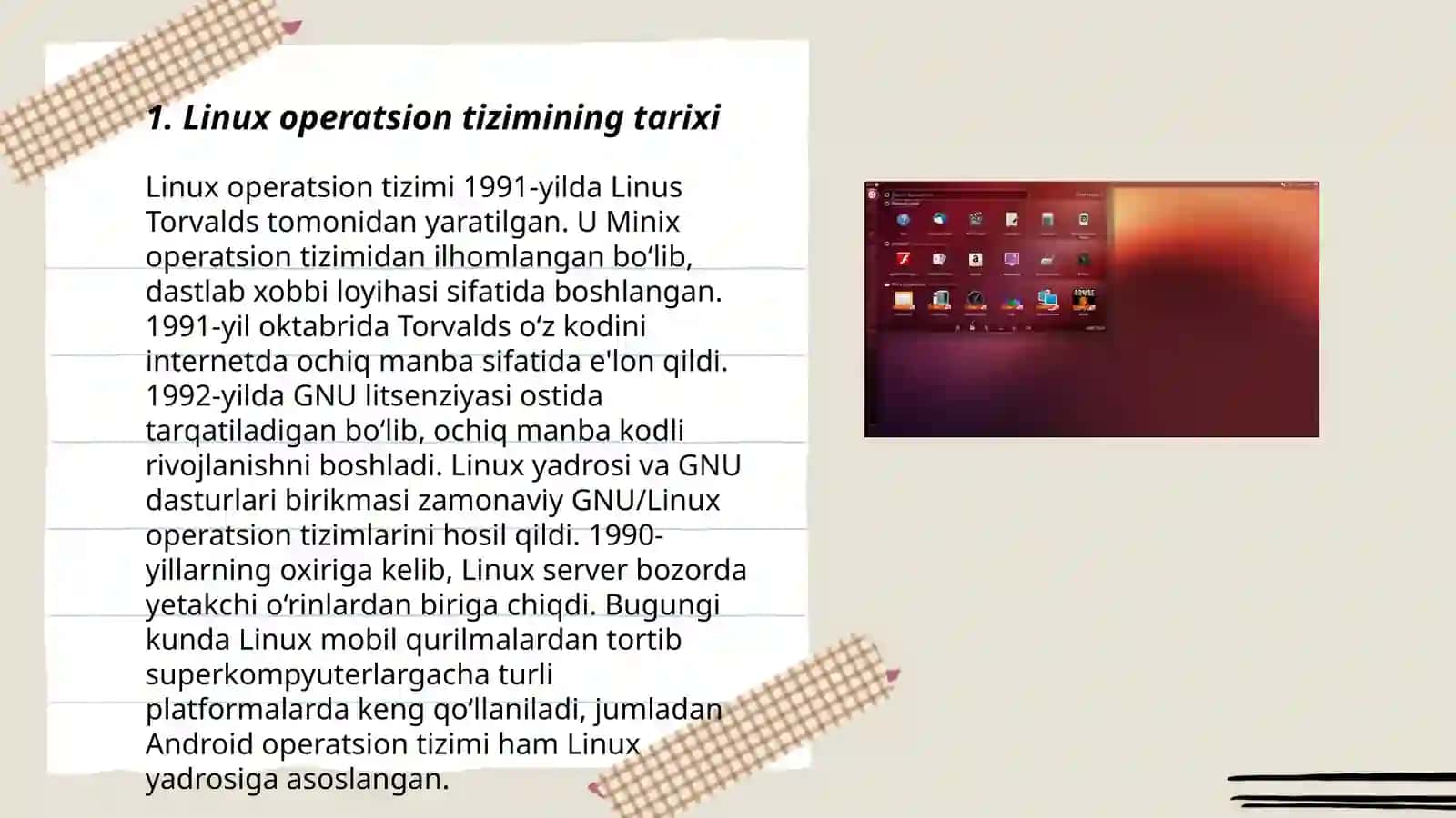Linux operatsion tizimi 3