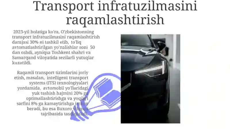 Transport infratuzilmasi bilan bog'liq boshqa yõnalishlar 3