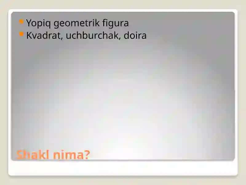 Scratchda shakllar bilan ishlash 3
