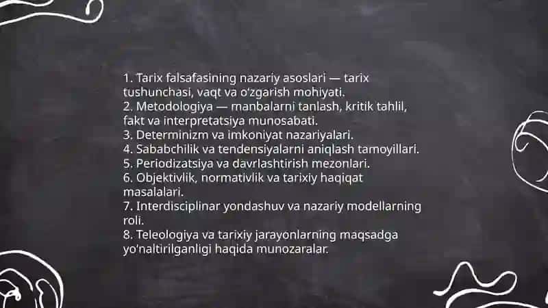 Tarix falsafasi sivilatsiyasi va madaniyati 3