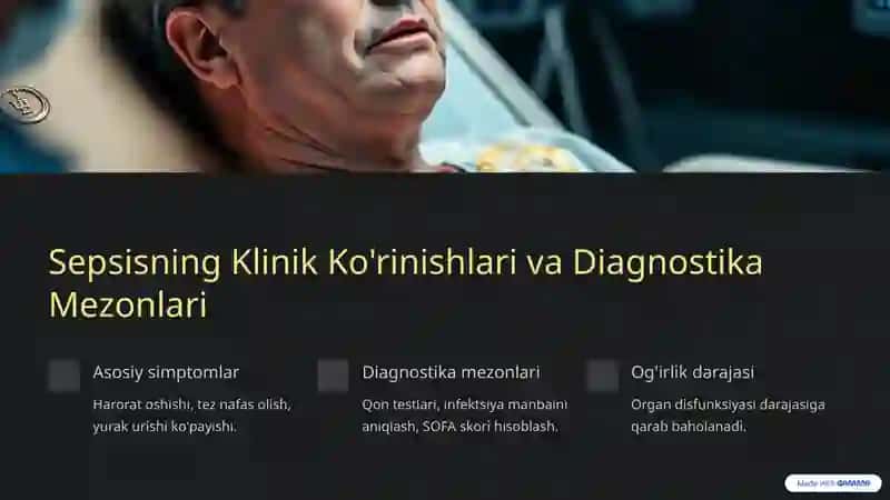 Sepsisning Zamonaviy Tasnifi 3