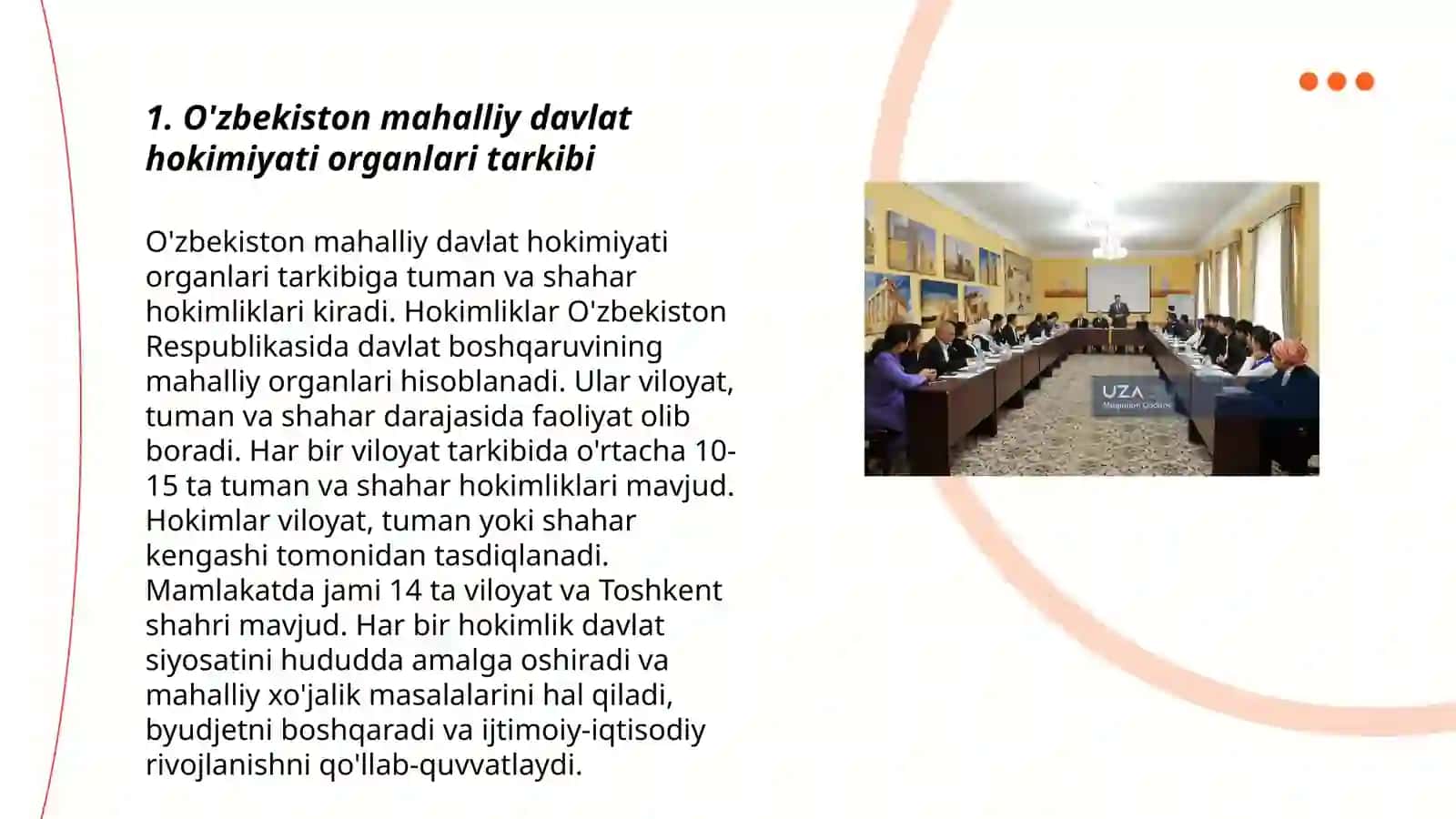 Mahalliy davlat hokimiyati organlari tizimi va vazifasi 3