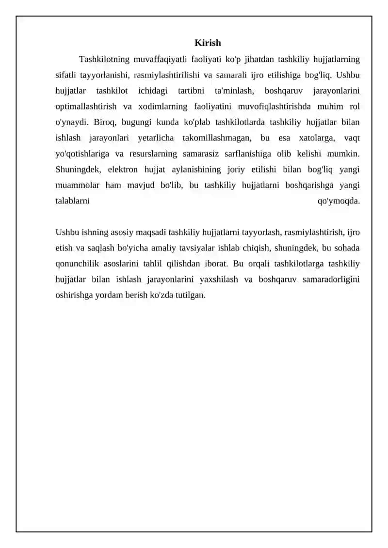 Tashkiliy hujjatlar va ularni rasmiylashtirish 3