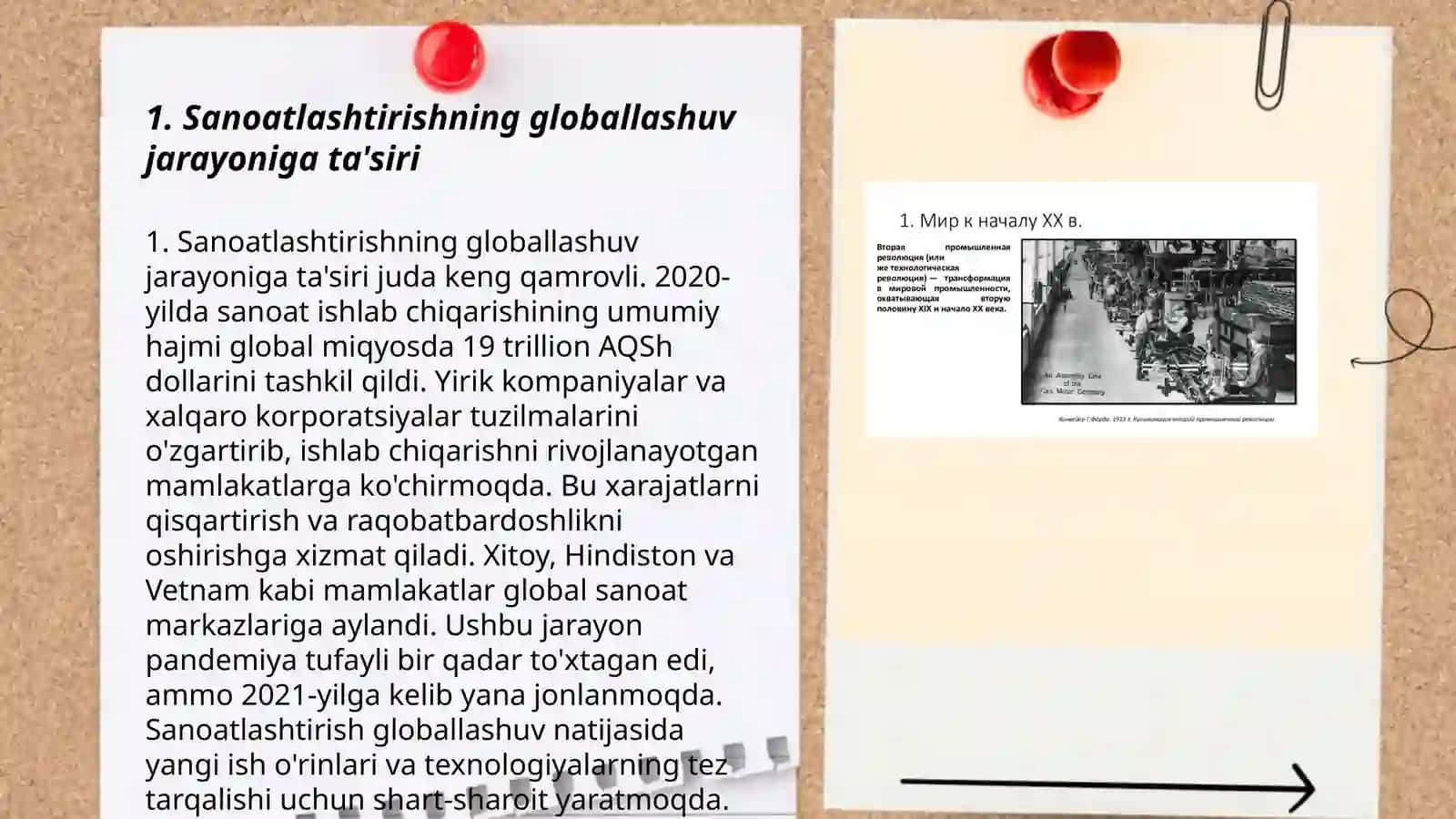 Sanoatlashtirishning globallashuv jarayoniga ta'siri 3