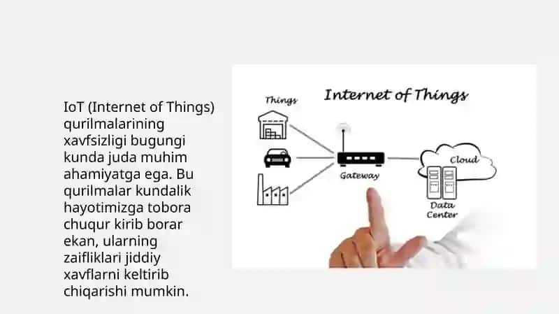 IoT(Internet of things) qurilmalari xavfsizligi, zaifliklari va himoyalash usullari 3