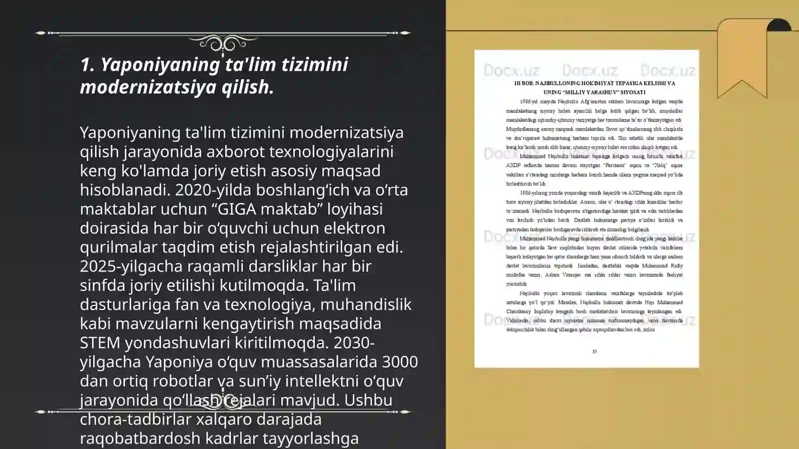 Yaponiyaning ta'lim tizimini modernizatsiya qilish 3