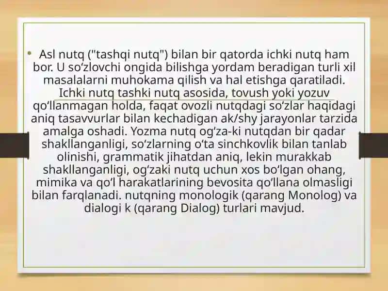 Nutqning maqsadga muvofiqligi 3
