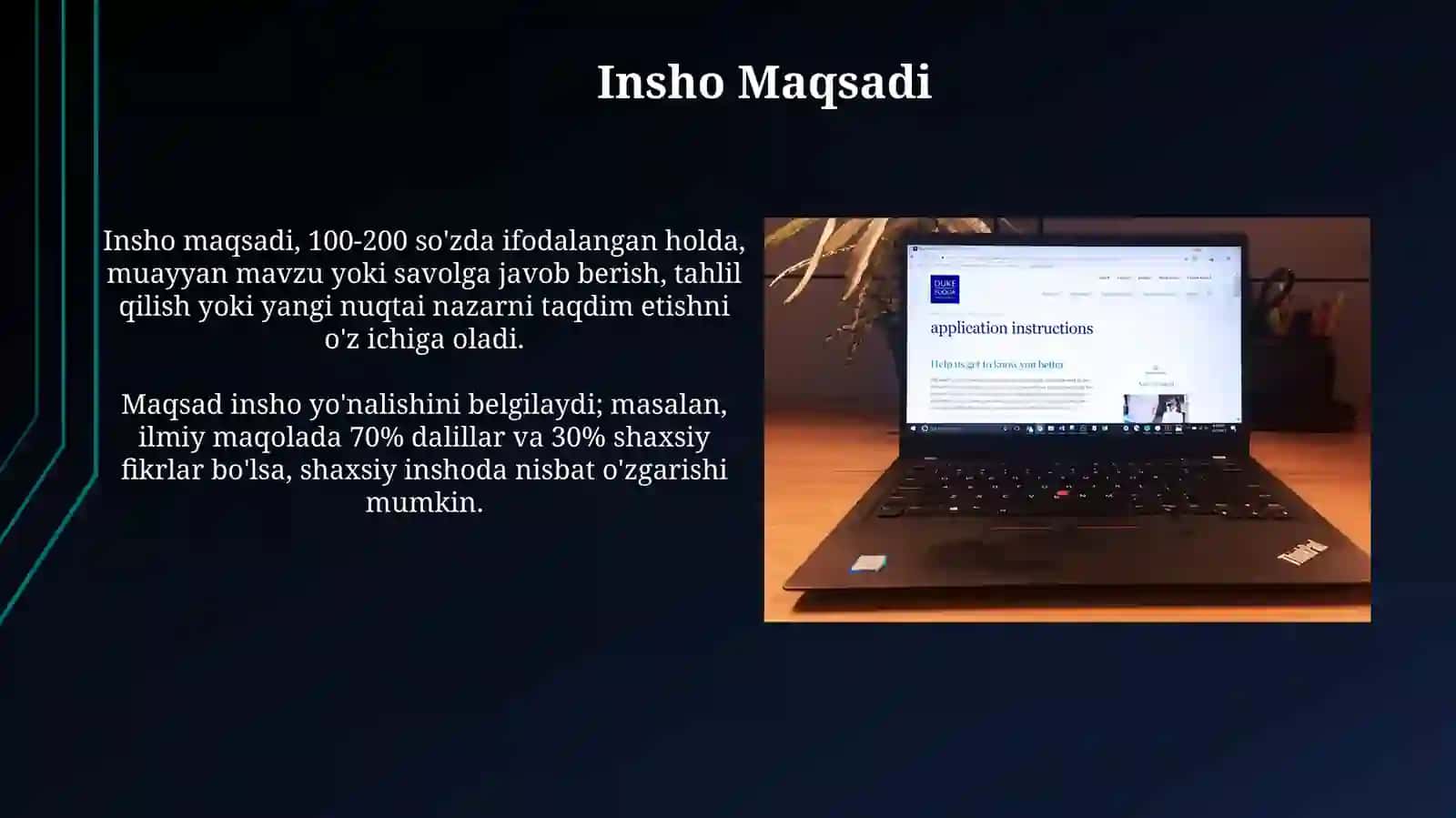 Insho Tuzilishi 3