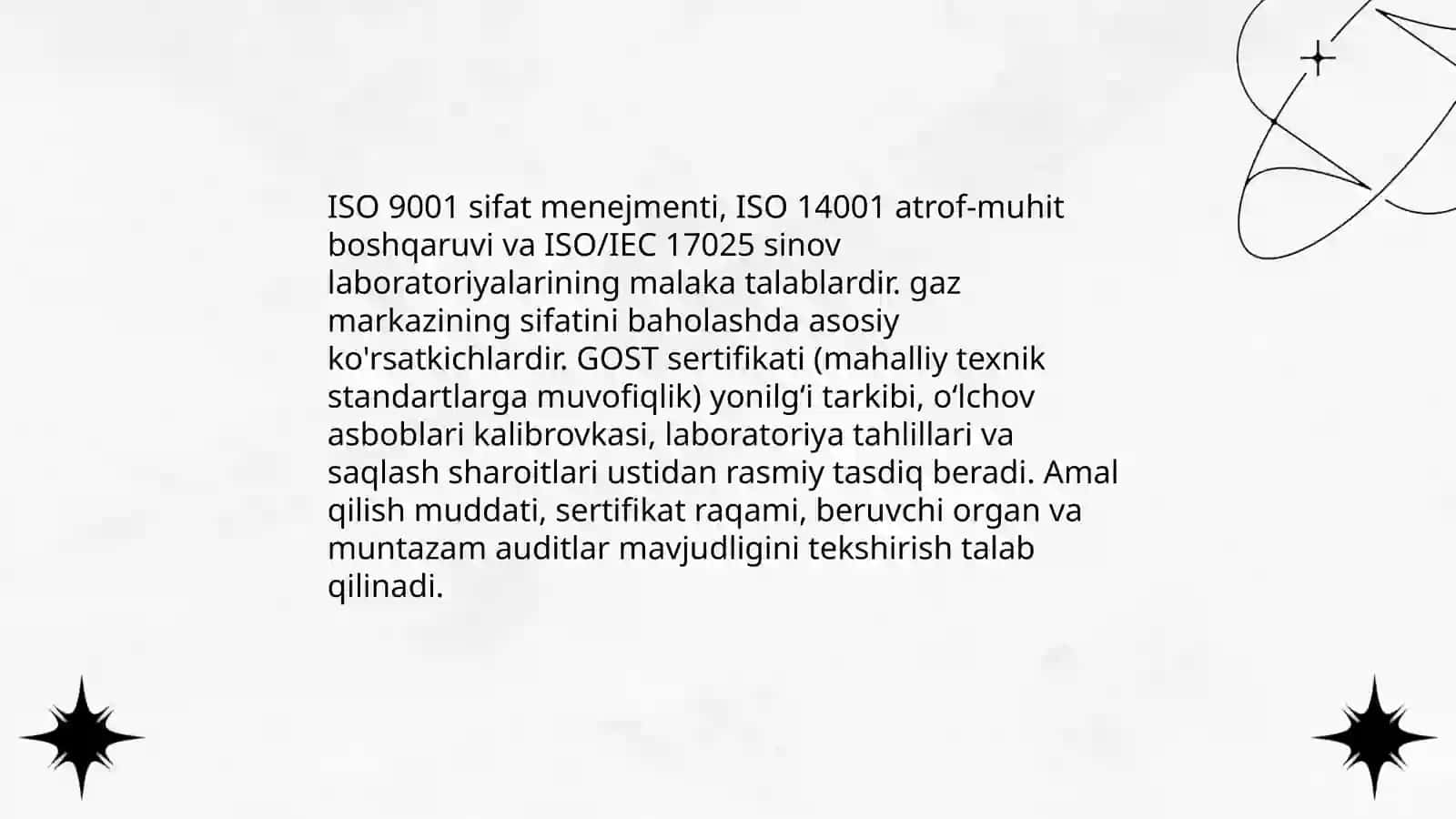 Eng sifatli gaz markazini qanday aniqlanadi 3