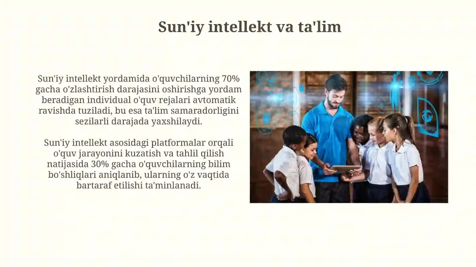 Sun'iy intellekt va ta'lim 3