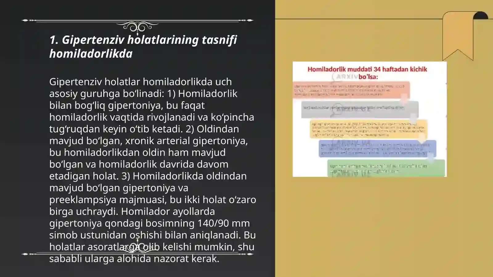 Homiladorlik davridagi gipertenziv xolatlar Preeklampsiya, eklampsiya 3
