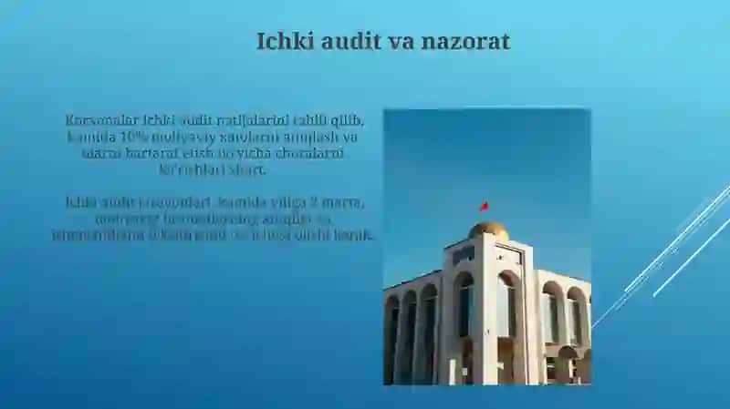 Oʻzbekiston Respublikasi korxonalarida moliyaviy hisobni tashkil qilish asoslari 3