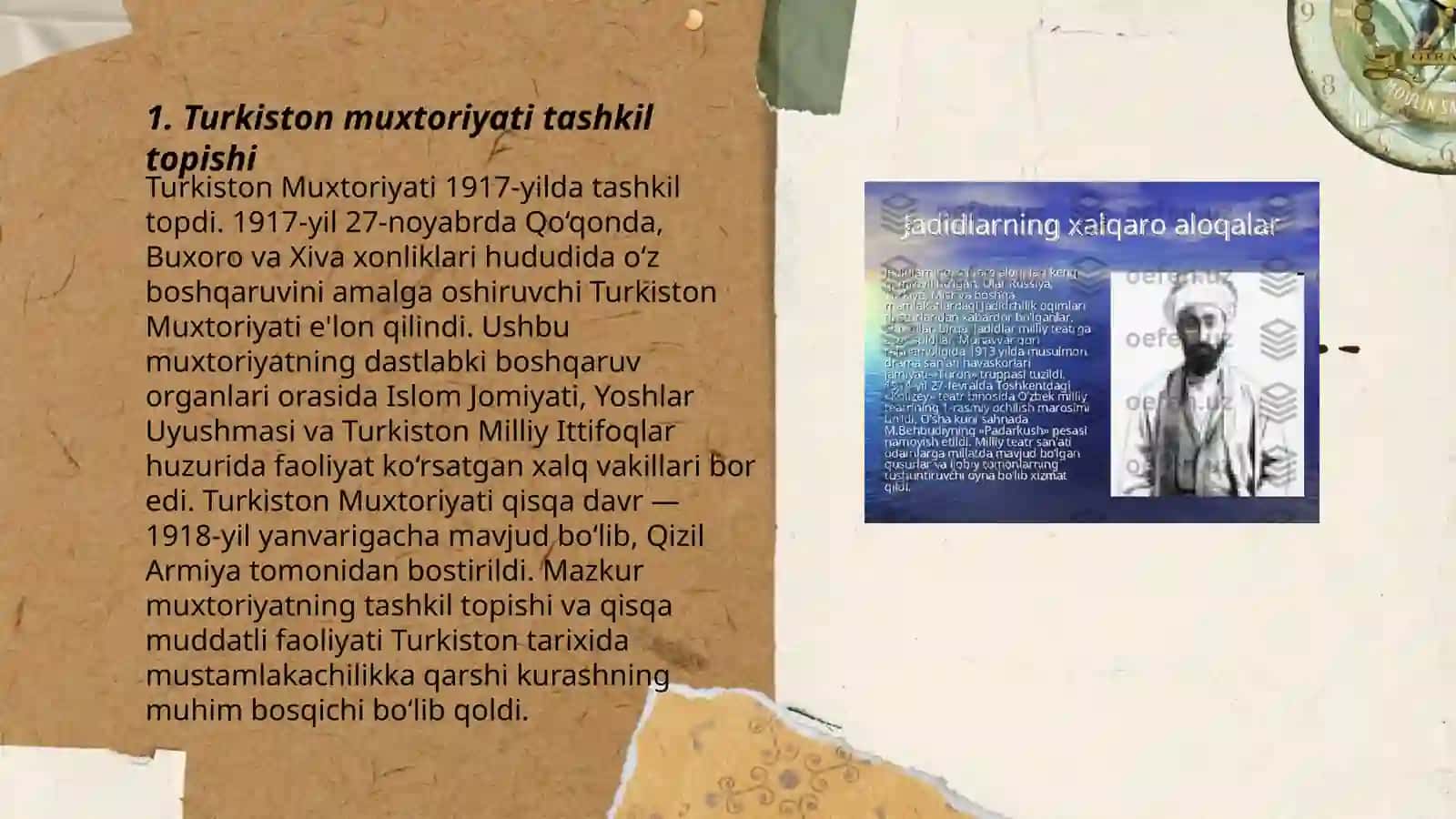Turkiston muxtoriyati va jadidlar 3
