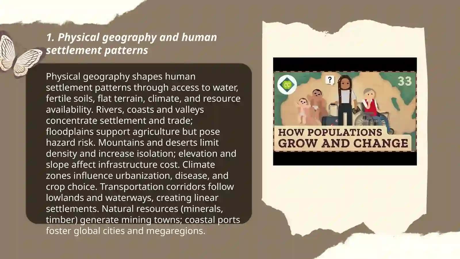 Geography and Populations 3