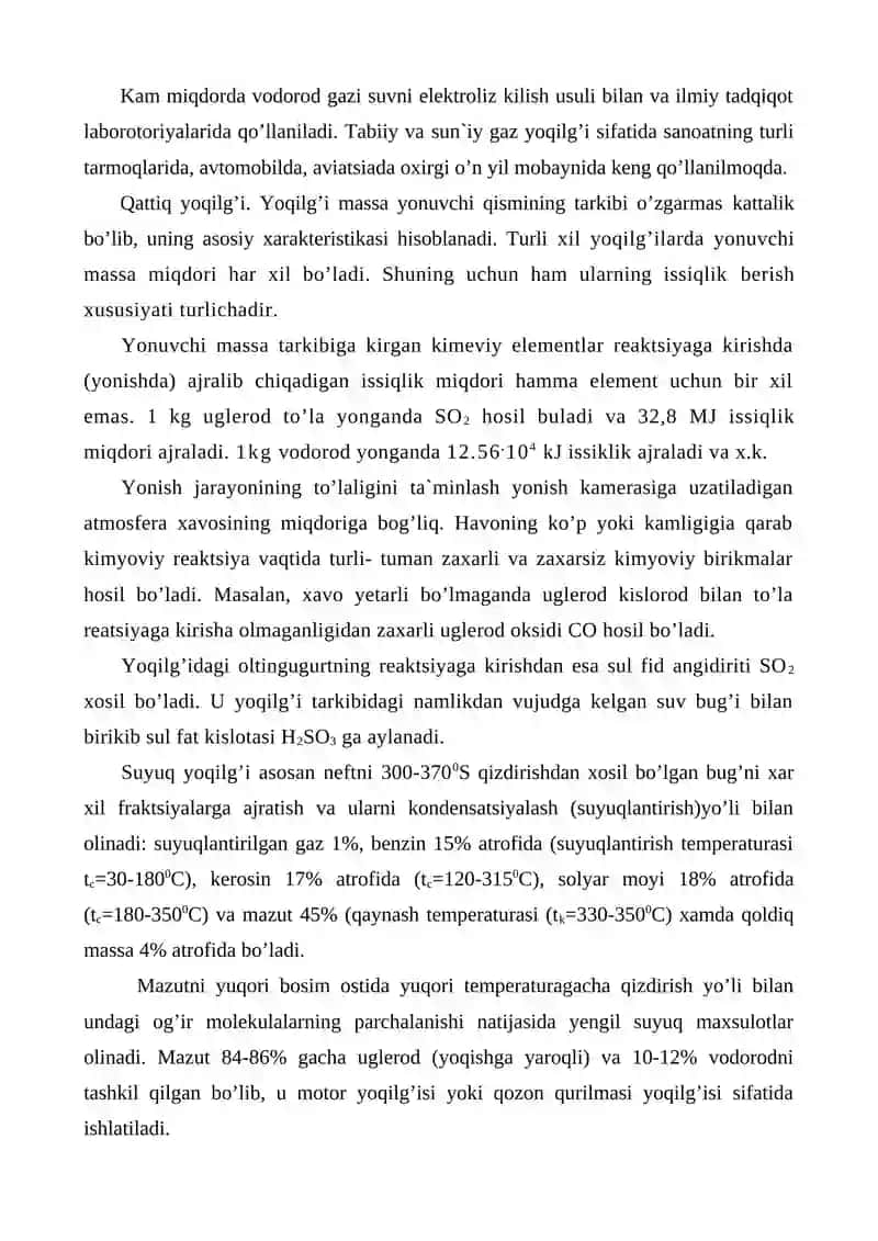 Issiqlikdan fоydalanishning energetik va ekоlоgik muammоlari 3