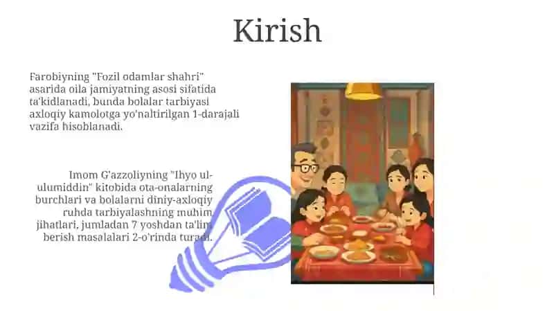 Farobiyning oila tarbiyasiga oid qarashlari 3