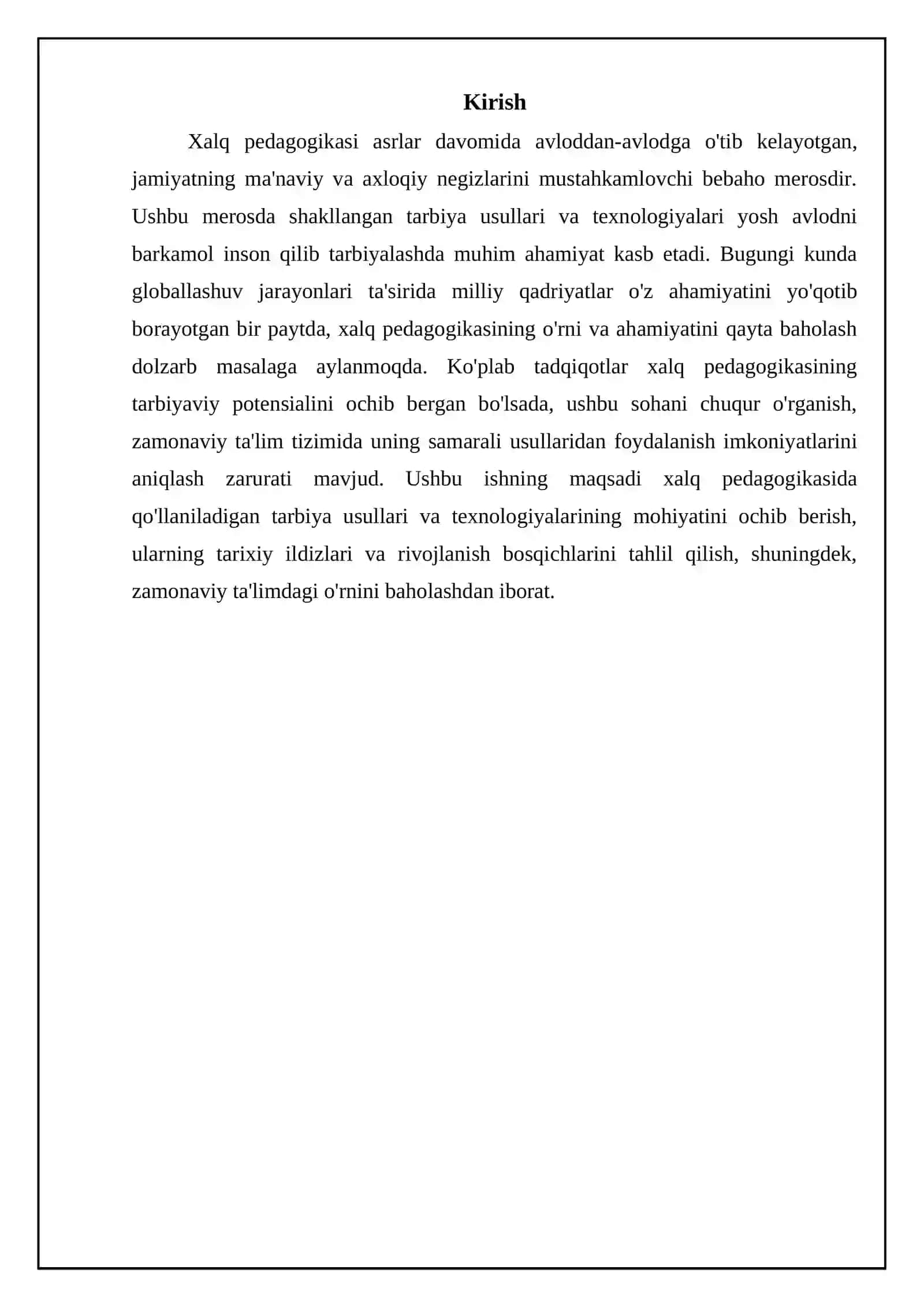 Xalq pedagogikasining asosiy usullari va texnologiyalari 3