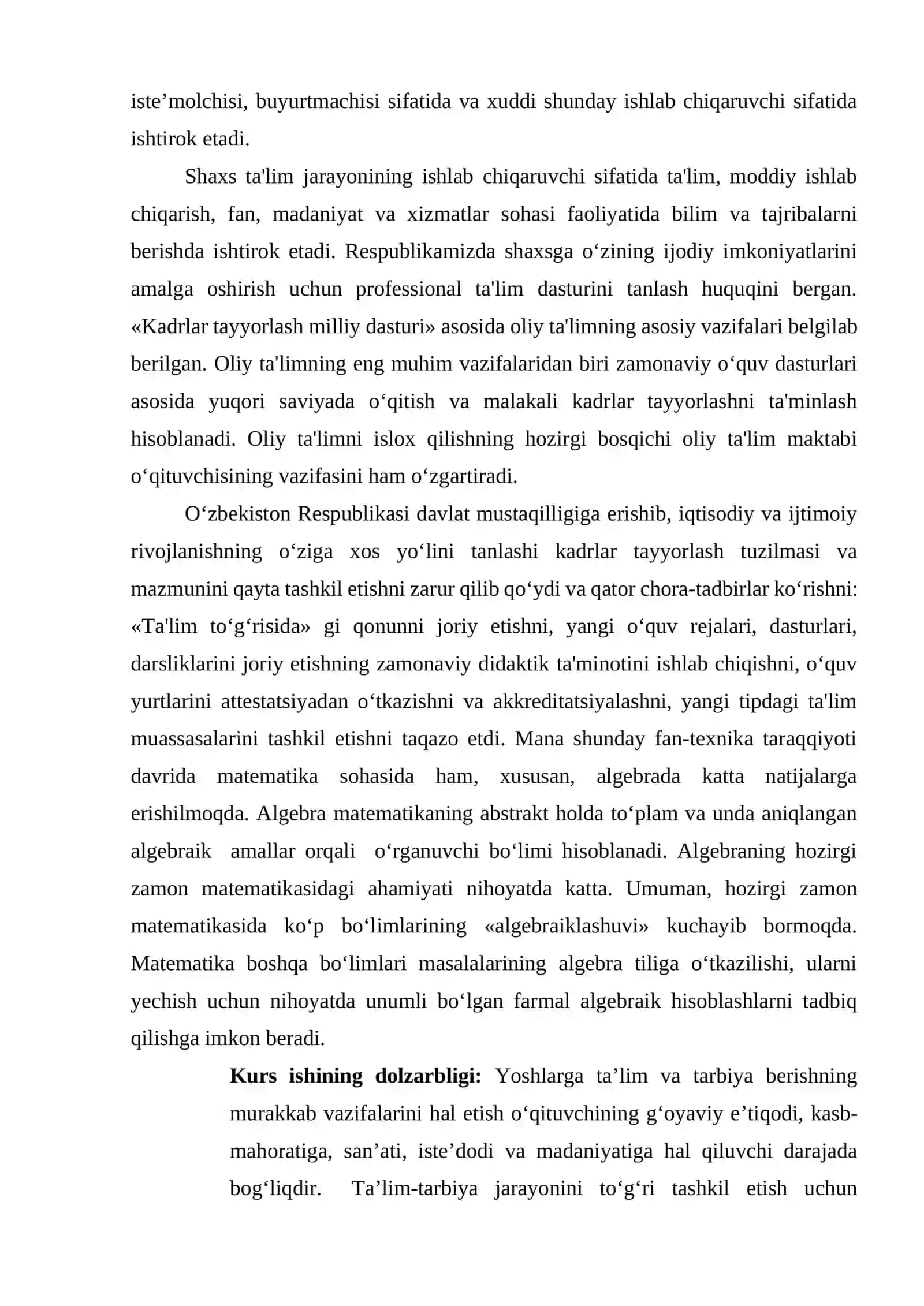 Funksiyani toʻla tekshirish 3