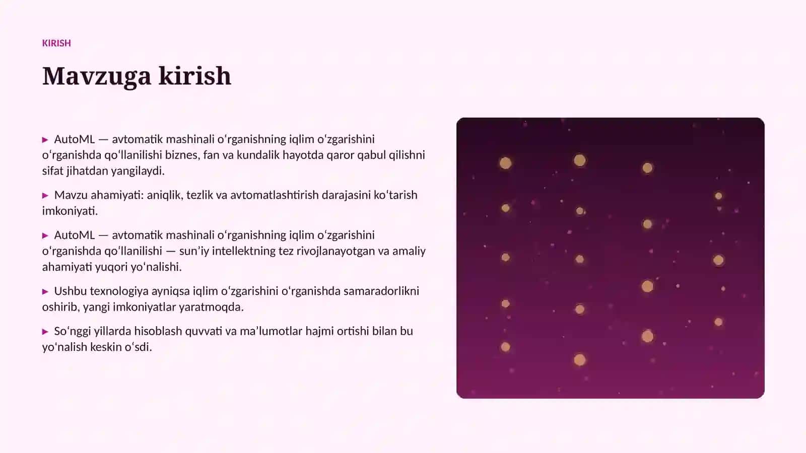 SUNʼIY INTELLEKT • PROFESSIONAL TAQDIMOT 3