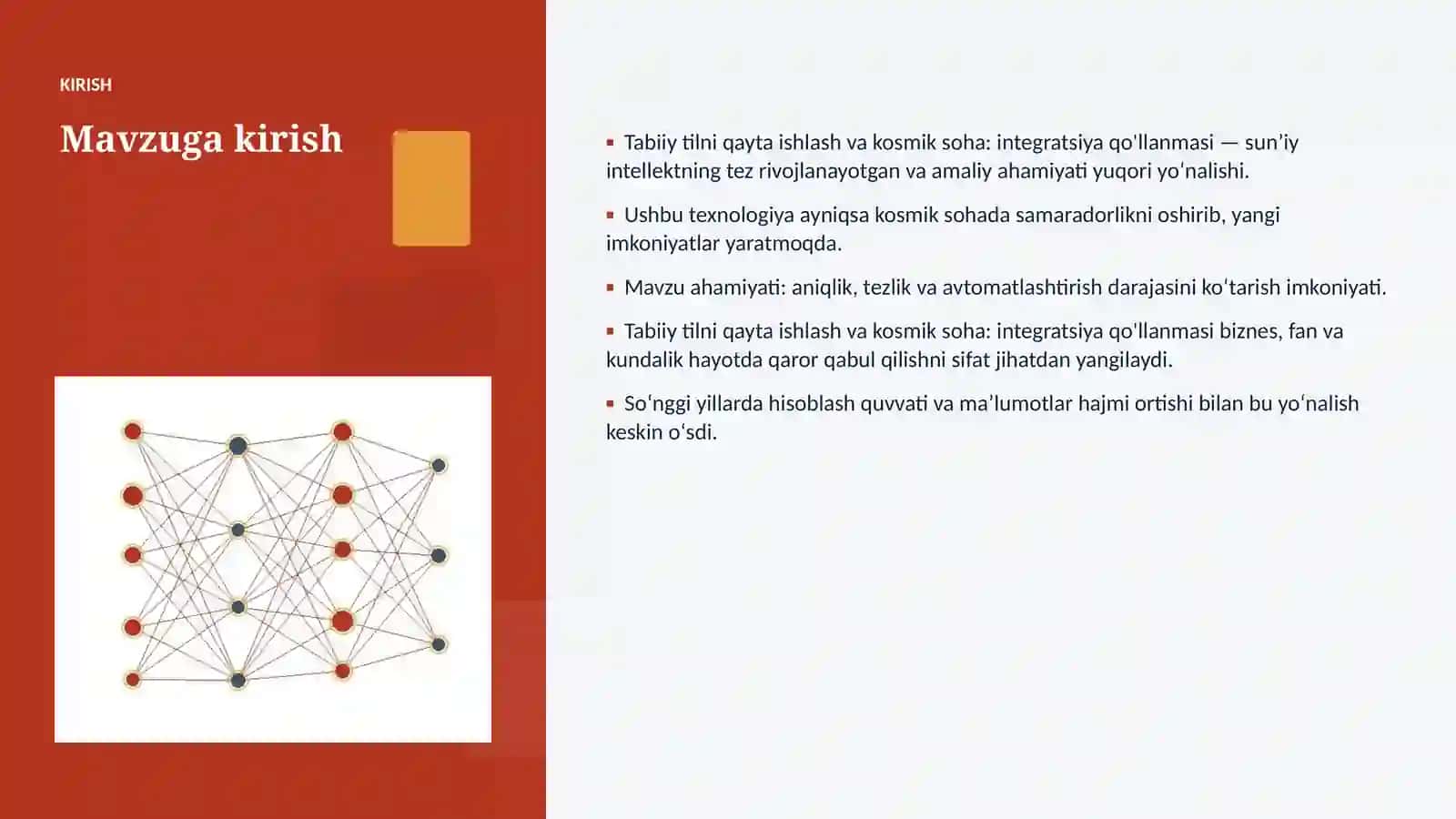Tabiiy tilni qayta ishlash va kosmik soha: integratsiya qo'llanmasi 3