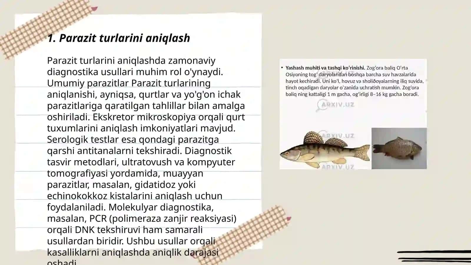 Baliqlarda uchraydigan bir hujayrali parazitlarga qarshi kurash choralari 3