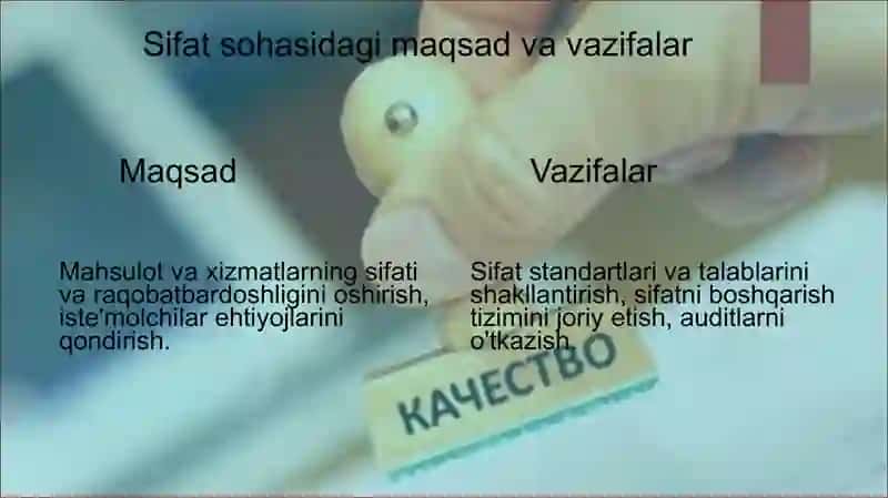 Sifat sohasida davlat siyosatini shakllantirish 3