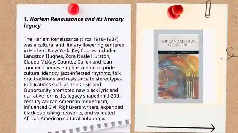Africa-American literature of XX century 3