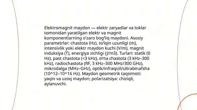 Elektromagnit maydonning organizmga ta'siri 3