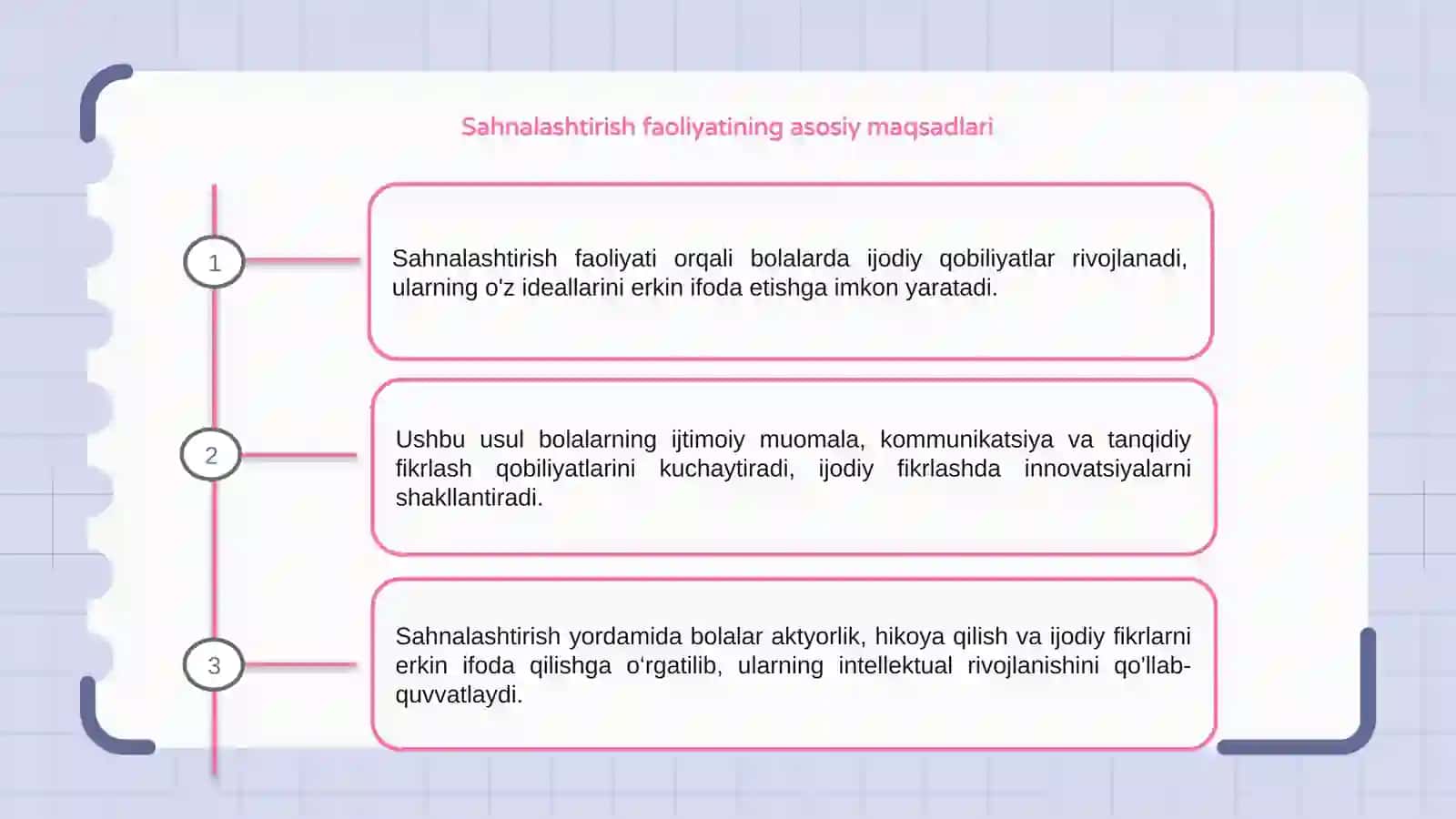 Sahnalashtirish faoliyati vositasida bolalarda ijodiy qobiliyatlarini rivojlantirish usullari 3
