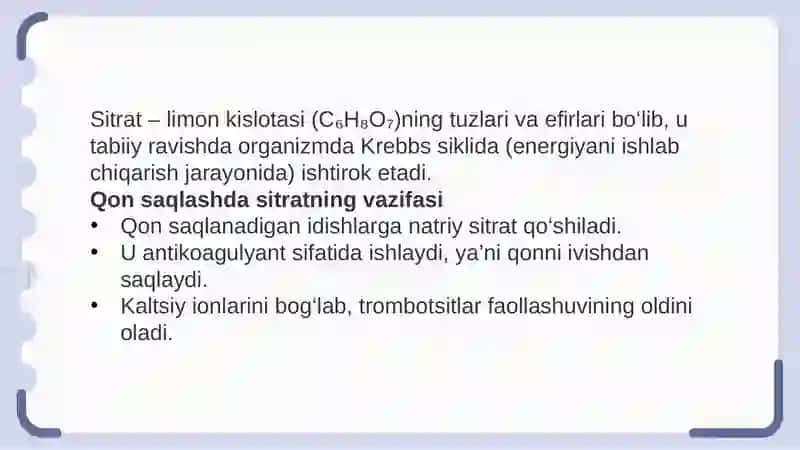 Sitratli zaharlanish 3