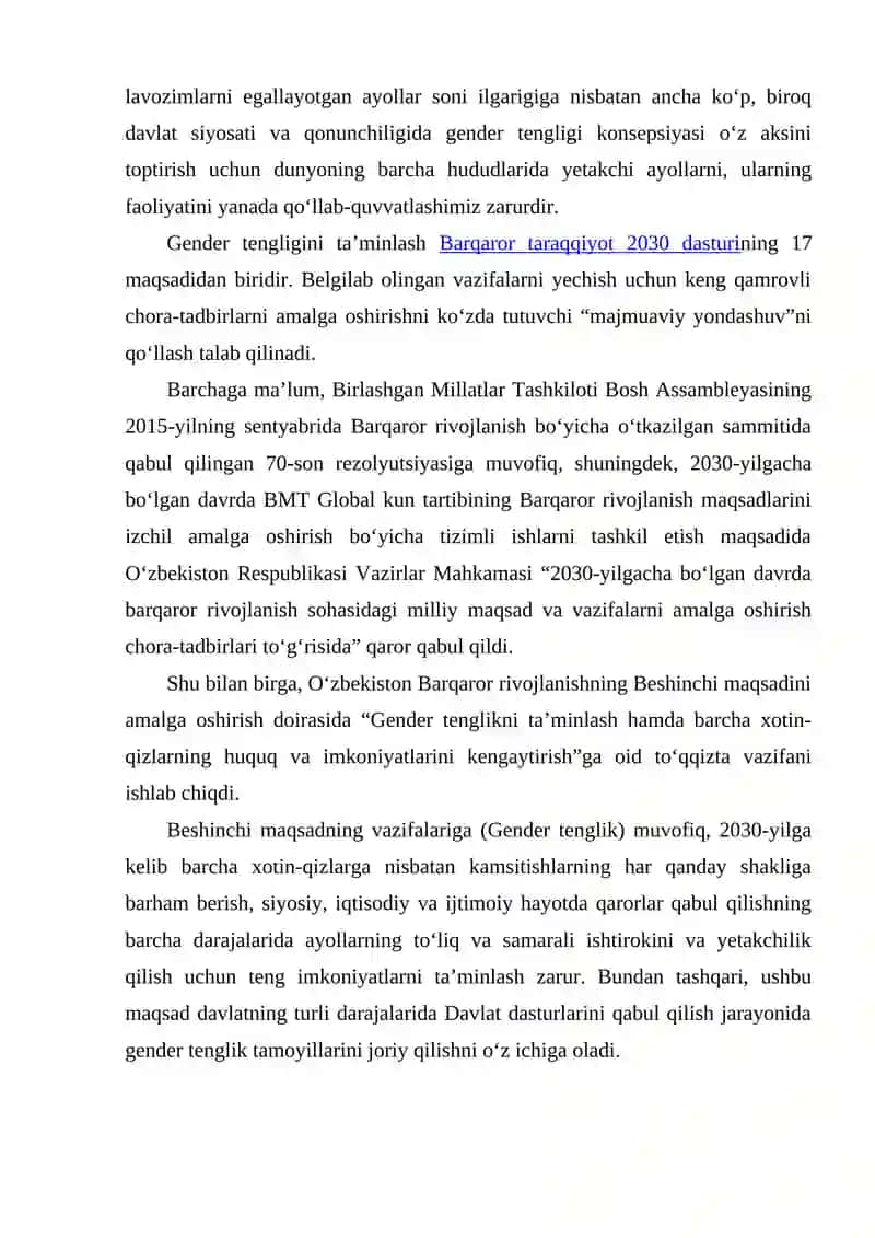 O'zbekistonda Gender Tenglik 3