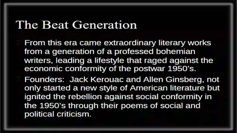 The Beat Generation. American Literature 3