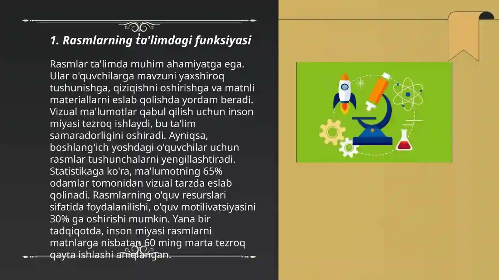 Darslikdagi rasmlarning didaktik roli 3