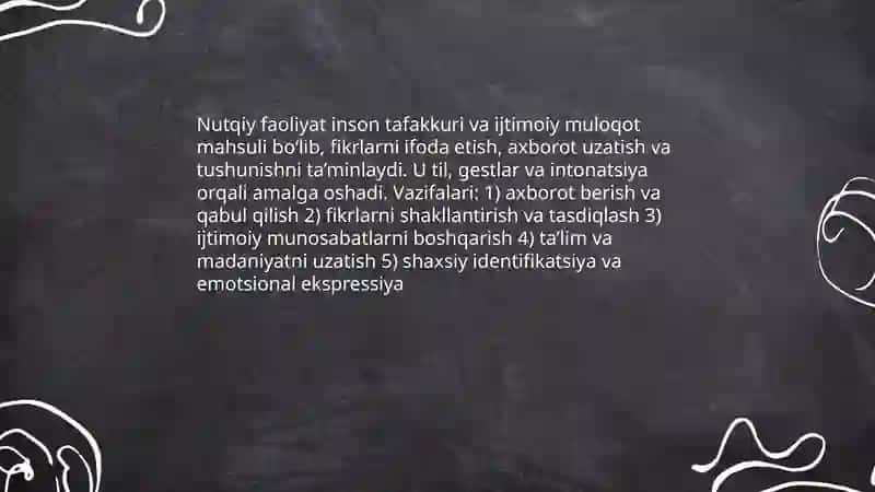 Nutqiy faoliyat 3