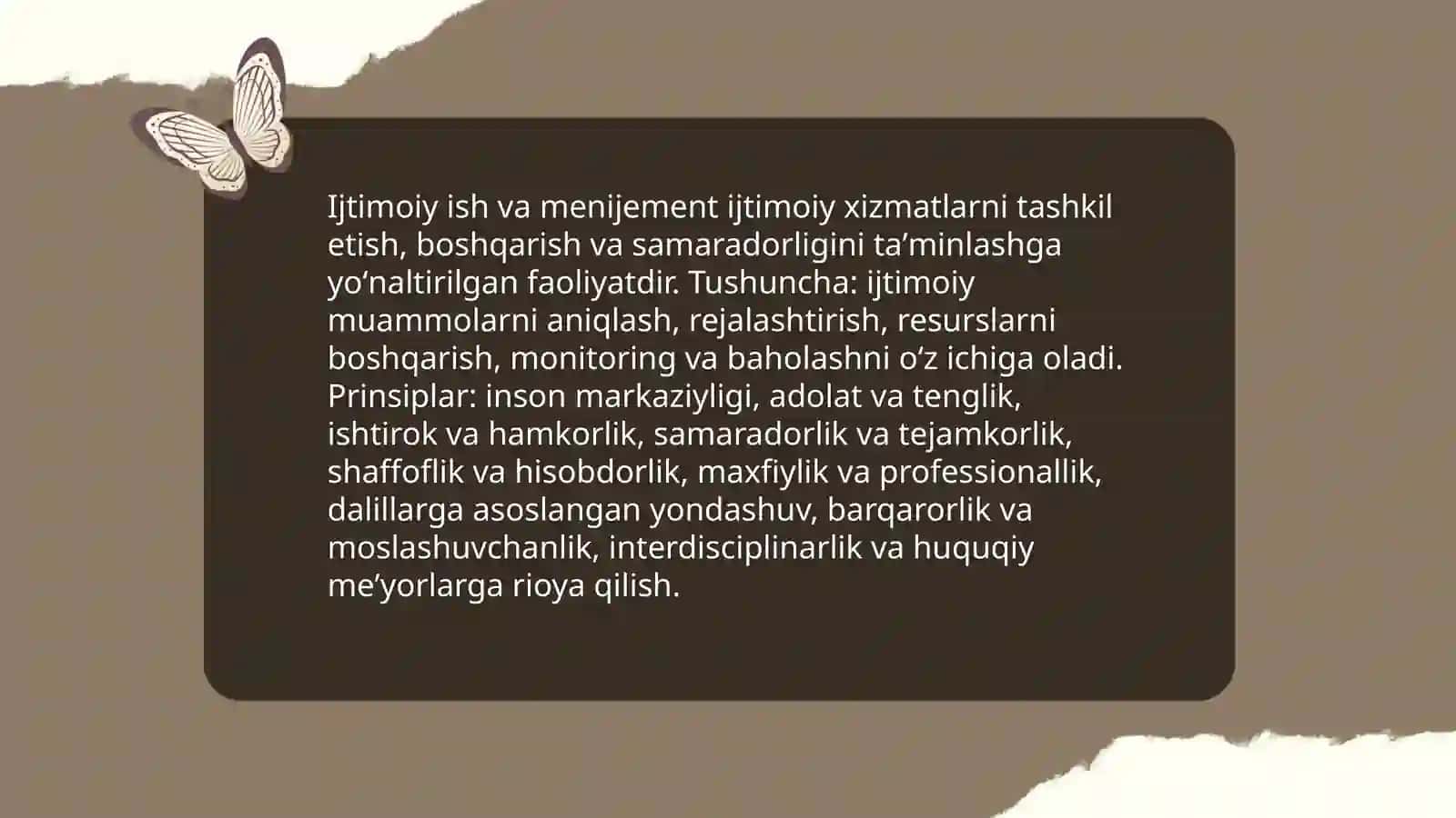 Ijtimoiy ishda menijementning nazariy asoslari 3
