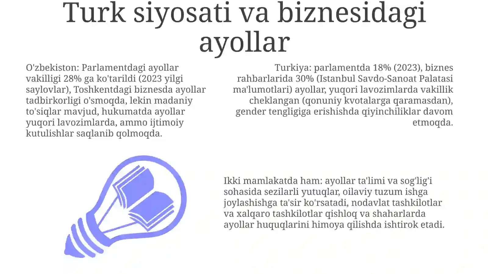 Xotin - qizlarning jamiyatdagi o'rni 3