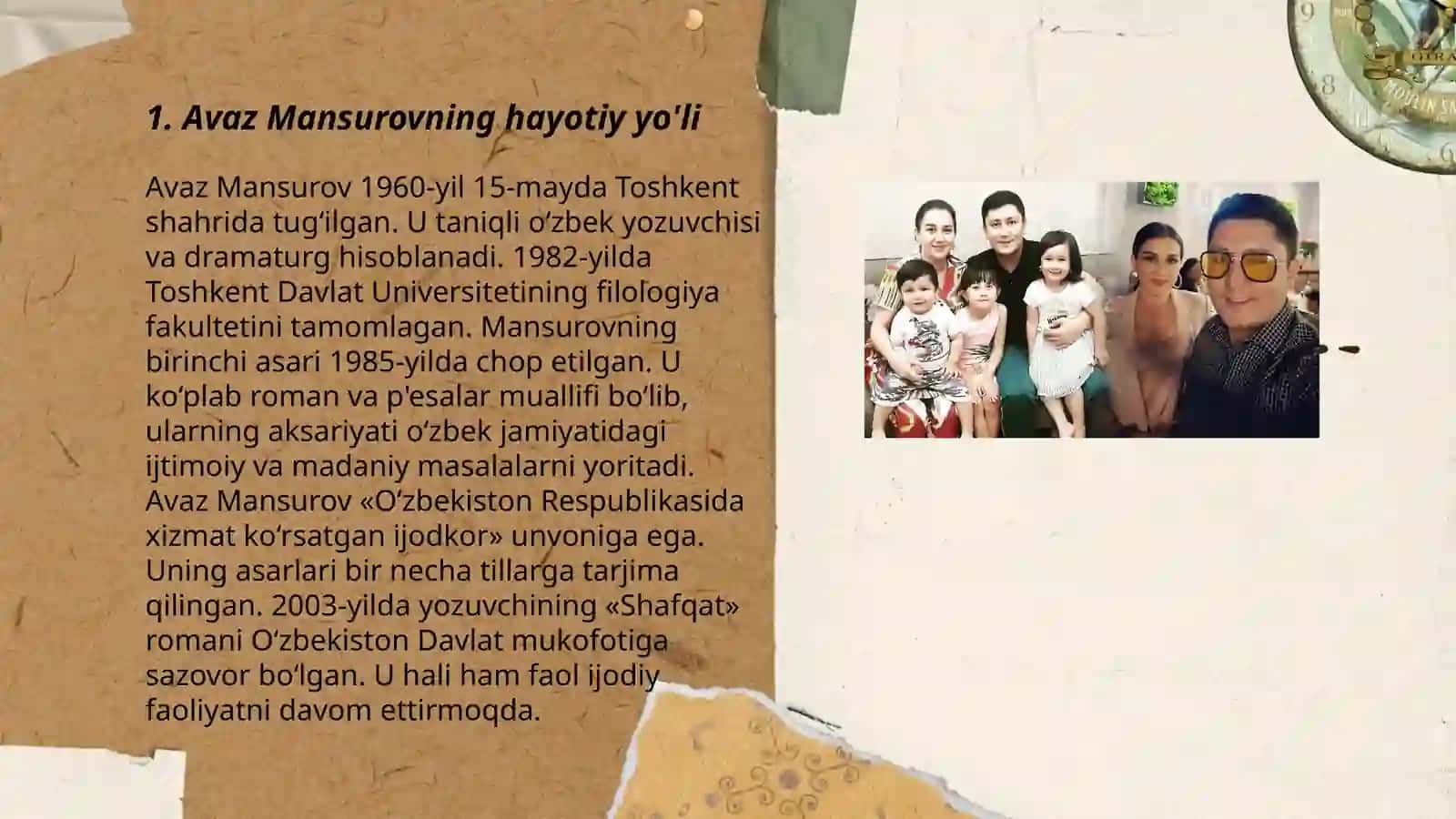 Avaz Mansurovni hayoti va ijodi 3