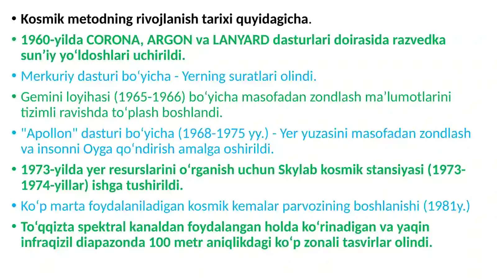 Geologiyada aerokosmik usullar 3