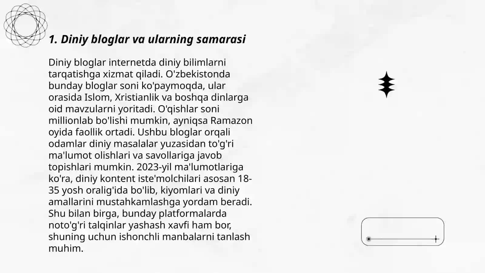 Internet saytlari va ijtimoiy tarmoqlarda diniy targ'ibot usullari 3