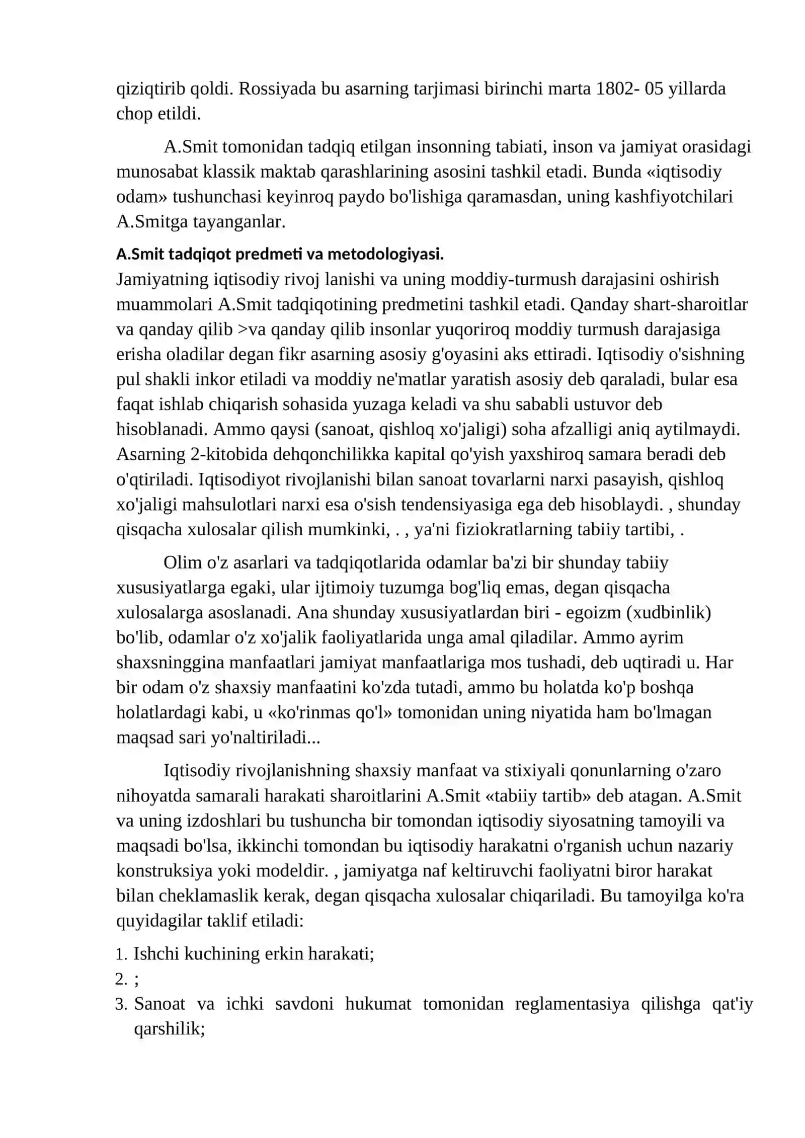 Klassik iqtisodiy maktabning to'la shakllanishi 3