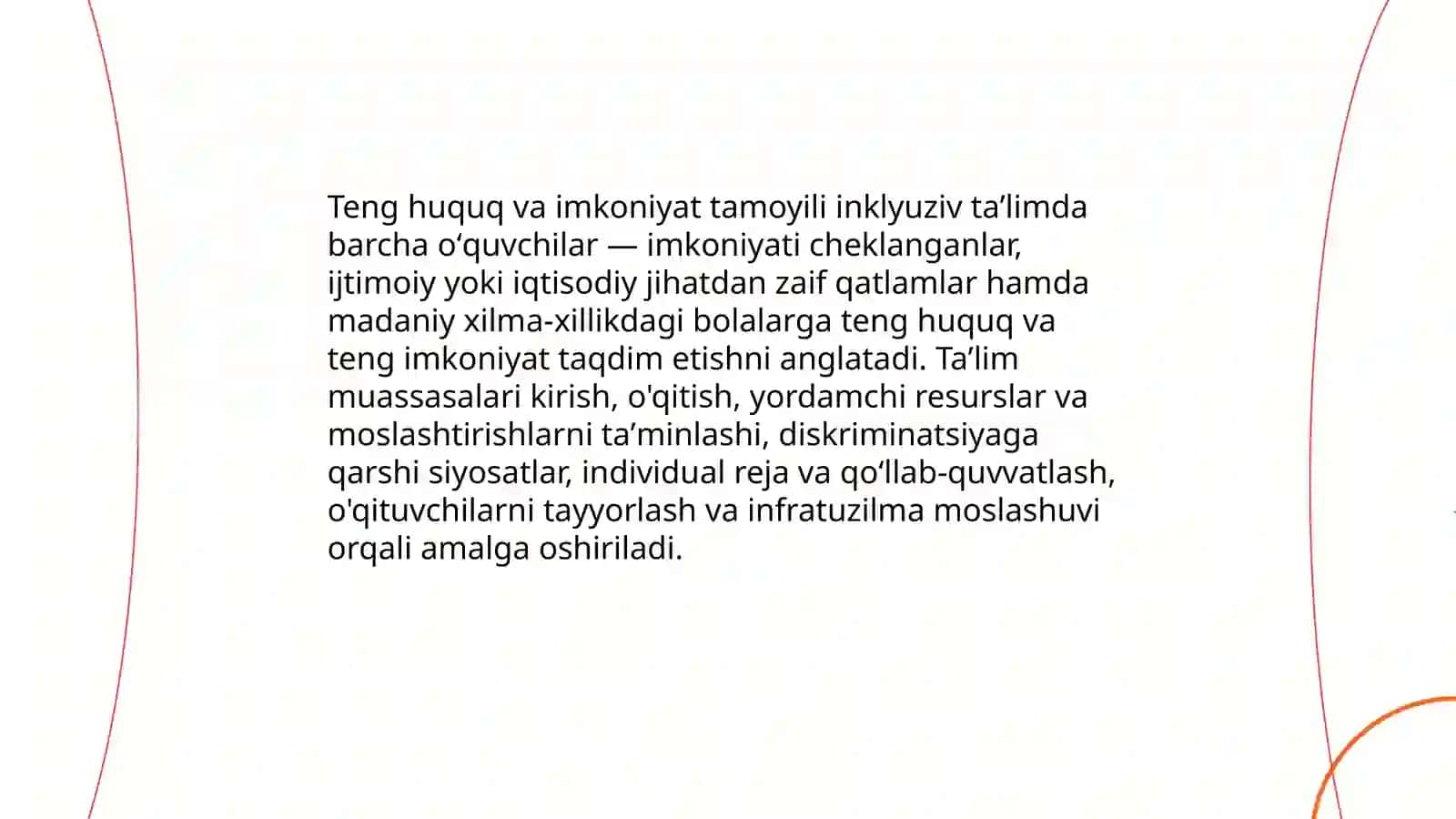 Inklyuziv taʼlimning tamoyillari 3
