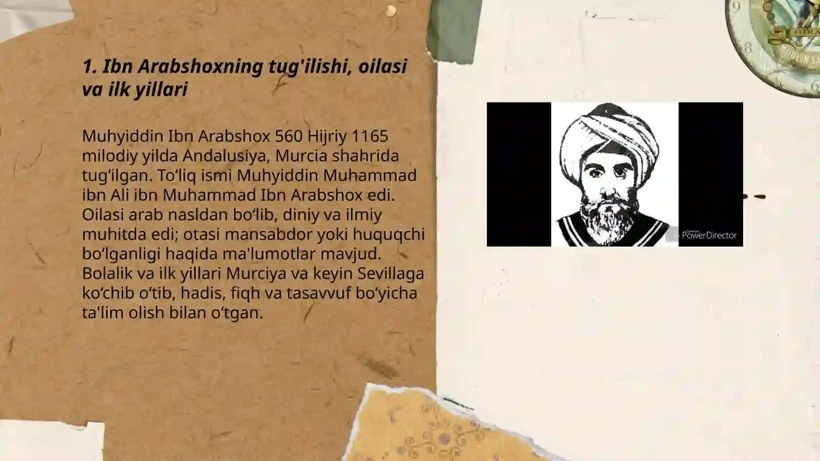 Ibn Arabshox hayoti ba faoliyati 3