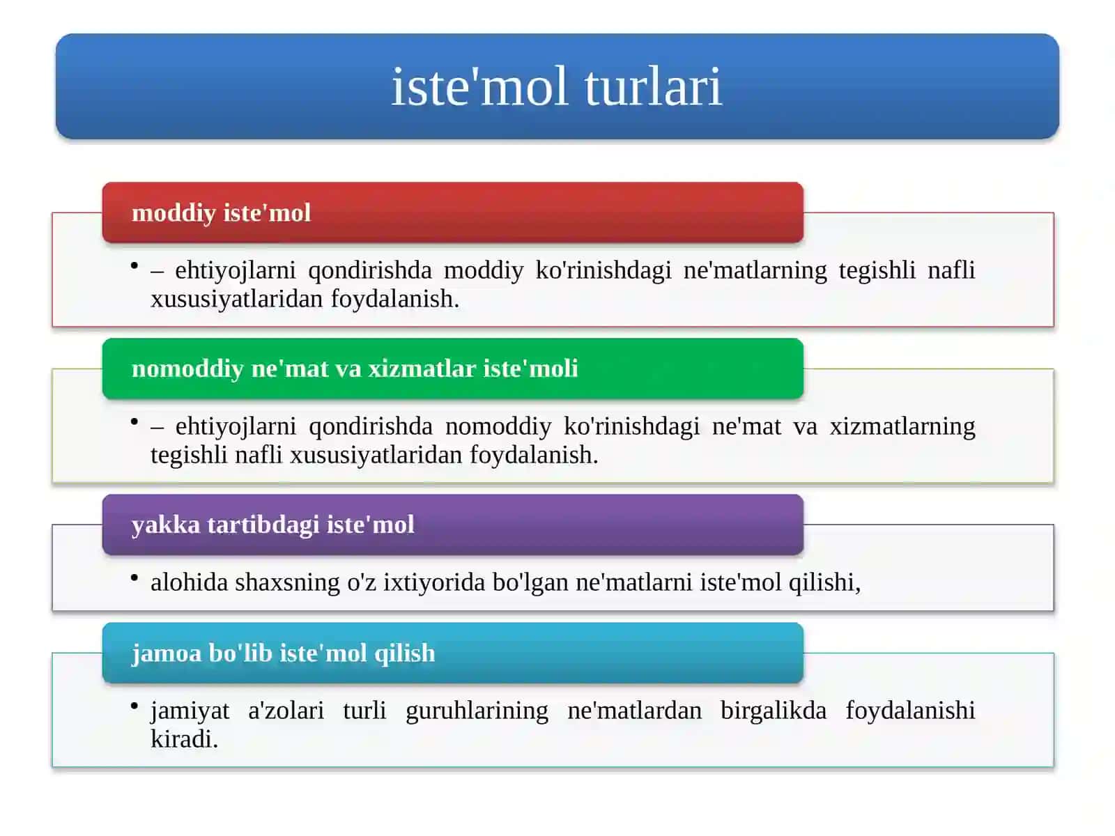Iste'mol va jamg'arishning iqtisodiy mazmuni 3